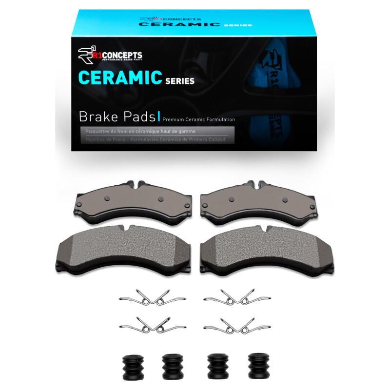 Dodge Sprinter 2500 Ceramic Brake Pads - Front/Rear - R1 Concepts - `02-`06